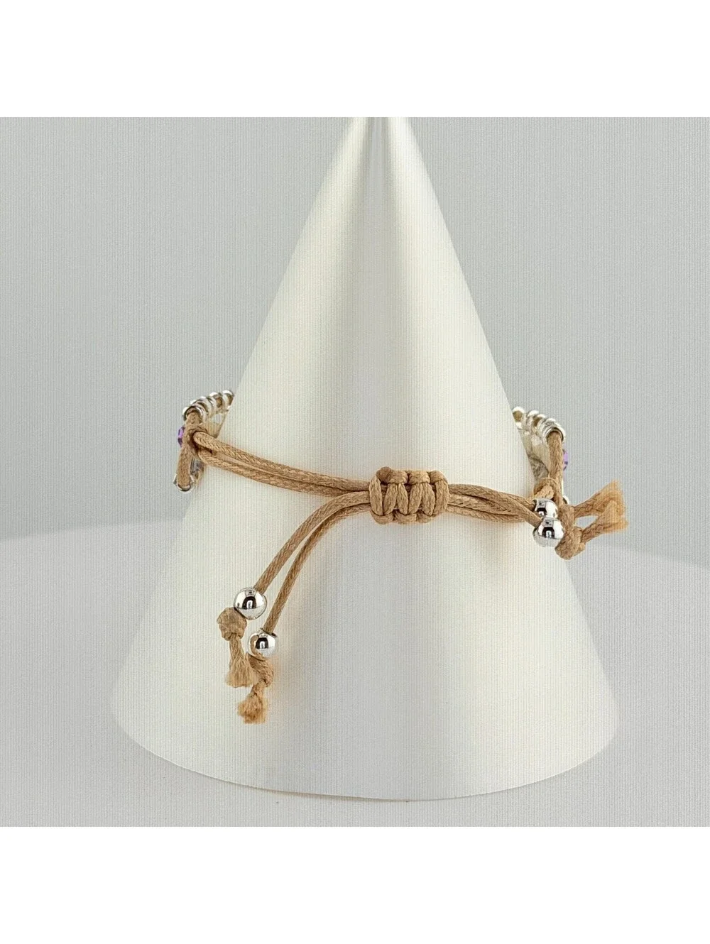 Bomb Party Single Stack Bracelet - on Silver Plating #163